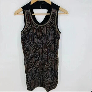 Patterson J Kincaide beaded date night out dress